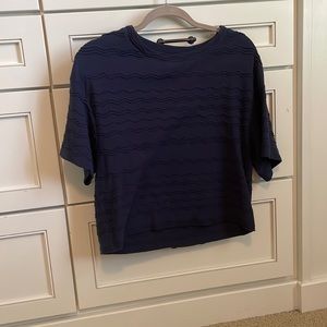 Madewell navy blue t-shirt